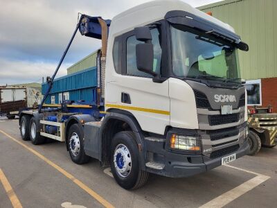 2018 Scania P450 8x4 Hook Loader