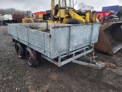 Tandem Axle Drawbar Alloy Body Dropside Trailer