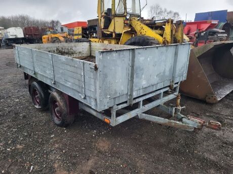 Tandem Axle Drawbar Alloy Body Dropside Trailer