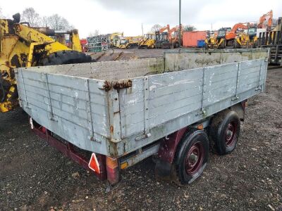 Tandem Axle Drawbar Alloy Body Dropside Trailer - 4
