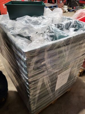 Pallet of Plastic Workshop Boxes