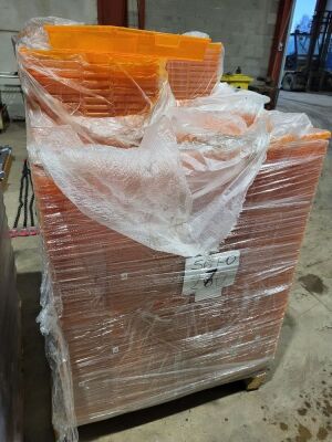 Pallet of Plastic Workshop Boxes