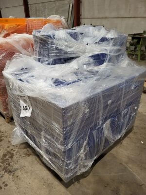 Pallet of Plastic Workshop Boxes