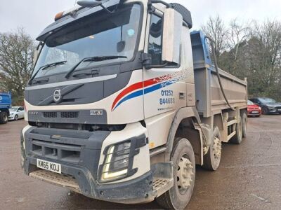 2015 Volvo FMX 410 8x4 Steel Body Tipper