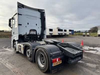 2018 Mercedes Actros 2545 6x2 Midlift Tractor Unit - 3