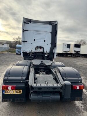 2018 Mercedes Actros 2545 6x2 Midlift Tractor Unit - 6