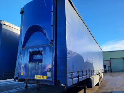 2007 SDC Triaxle Curtainside Trailer - 2