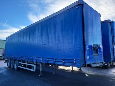 2004 SDC Triaxle Curtainside Trailer