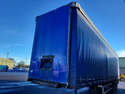 2004 SDC Triaxle Curtainside Trailer - 2