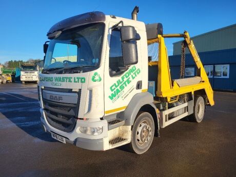 2016 DAF LF 230 FA 4x2 Skip Loader