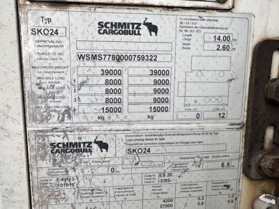 2009 Schmitz Triaxle Fridge Trailer - 9