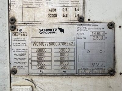 2008 Schmitz Triaxle Fridge Trailer - 10