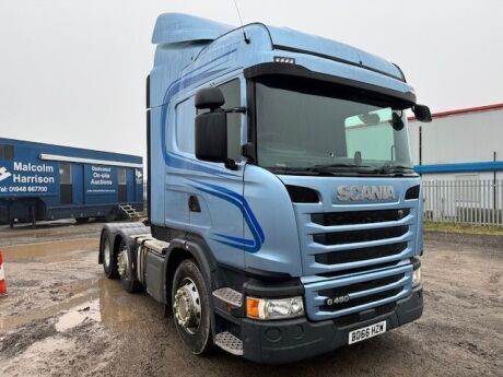 2016 Scania G450 6x2 Midlift Tractor Unit 