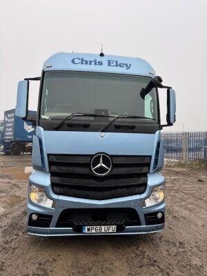 2018 Mercedes Actros 2545 6x2 Midlift Tractor Unit - 5