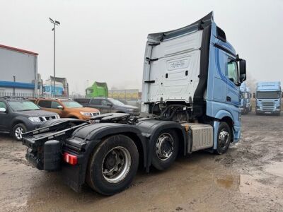 2016 Mercedes Actros 2545 6x2 Midlift Tractor Unit - 3