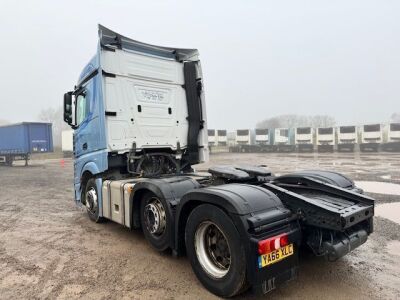 2016 Mercedes Actros 2545 6x2 Midlift Tractor Unit - 4