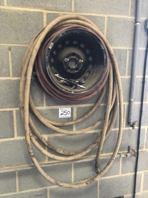 Pneumatic Hose Reel + Tyre Inflator and Hoses - 2