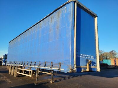 2008 Lawrence David Triaxle Curtainside Trailer - 2