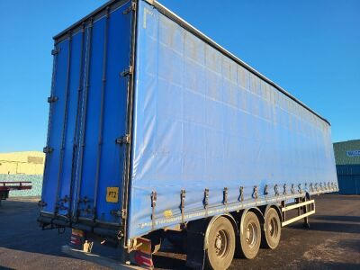 2008 Lawrence David Triaxle Curtainside Trailer - 3