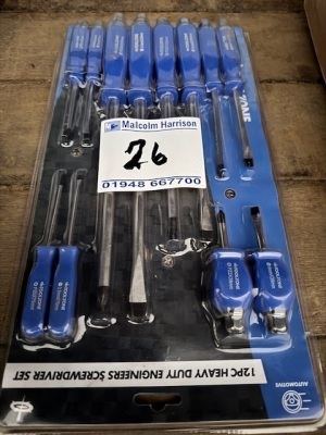 12pc Screwdriver Set