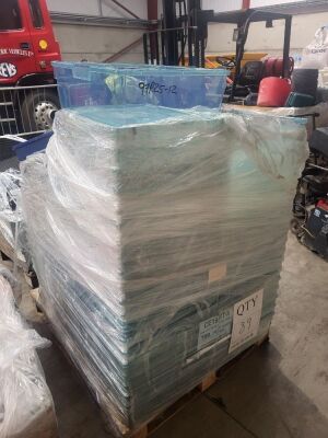 Pallet of Plastic Workshop Boxes / Trays - 3