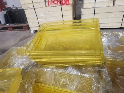 Pallet of Plastic Workshop Boxes / Trays