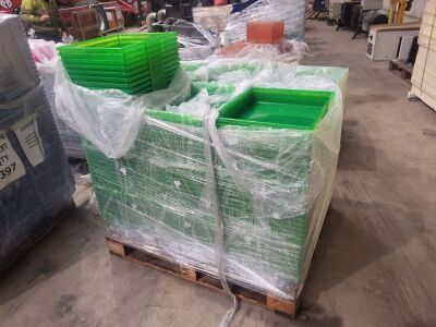 Pallet of Plastic Workshop Boxes / Trays - 2