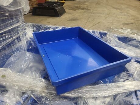 Pallet of Plastic Workshop Boxes / Trays