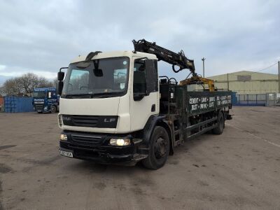 2007 Leyland DAF LF55.220 4x2 18ton Dropside Flatbed Rigid