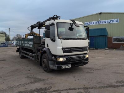 2007 Leyland DAF LF55.220 4x2 18ton Dropside Flatbed Rigid - 2