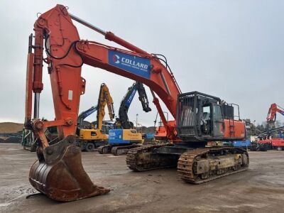 2002 Hitachi ZX650H Demo Spec Excavator