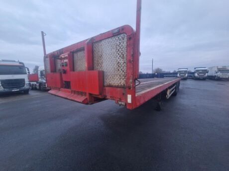 2000 Cartwright CST 38A Triaxle Flatbed