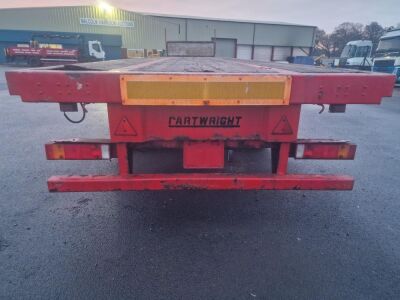 2000 Cartwright CST 38A Triaxle Flatbed - 5