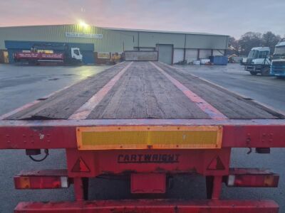 2000 Cartwright CST 38A Triaxle Flatbed - 6