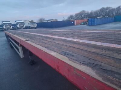 2000 Cartwright CST 38A Triaxle Flatbed - 16