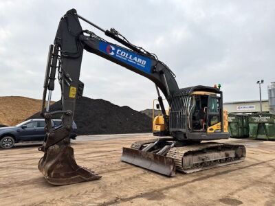 2014 Volvo ECR235DL Zero Swing Tracked Excavator