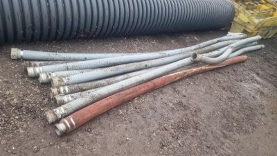 Qty of 4 Inch Flexible Hoses