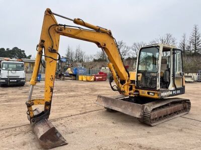 1995 Komatsu PC95 Tracked Excavator
