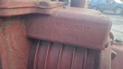 Single Axle Drawbar Vacuum Tank - 8