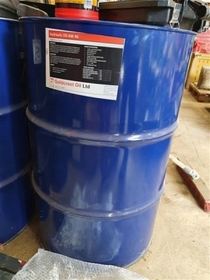 Unused 200 Litre Drum of AW46 Hydraulic Oil