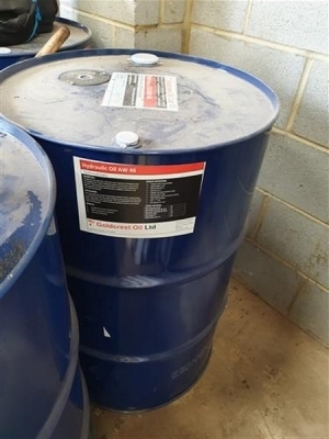 Unused 200 Litre Drum of AW46 Hydraulic Oil