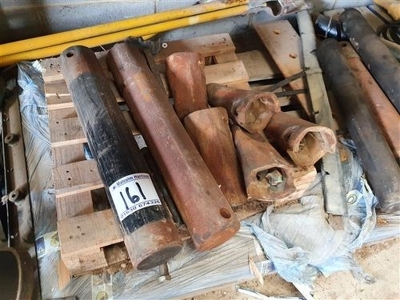 Qty of New + Used Misc Excavator Parts + Spares - 6