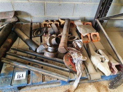 Qty of New + Used Misc Excavator Parts + Spares - 8