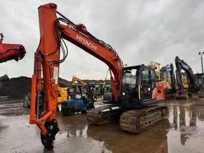 2022 Hitachi ZX130LCN-7 Steel Tracked Excavator