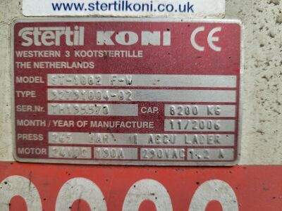 2006 Stertil Koni ST-1082 8200kg Mobile 4 Post Vehicle Lift  - 5