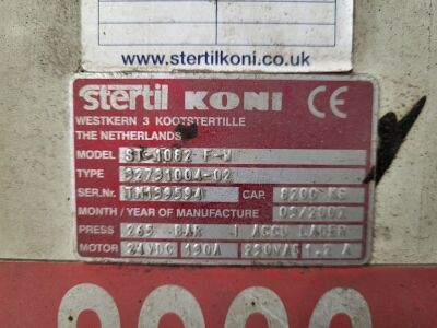 2006 Stertil Koni ST-1082 8200kg Mobile 4 Post Vehicle Lift  - 6