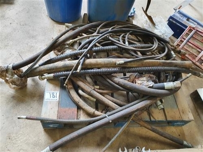 Qty of Misc Hydraulic Hoses 