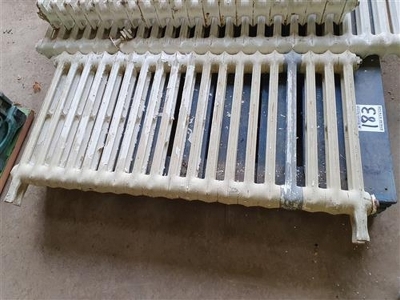 Qty of Cast Iron Radiators  - 3