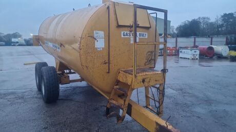 Twin Axle Drawbar Bunded Fuel Tank 