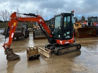 2021 Hitachi ZX33U-6 CLR Mini Digger